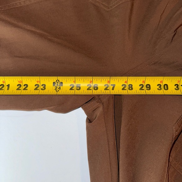 Women’s Size Medium New In Brown Joggers With Elastic Waist and Ankles - Picture 4 of 5